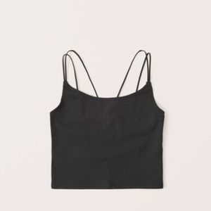 2 Abercrombie crop tanks